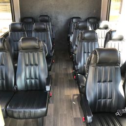 shuttle bus interior 